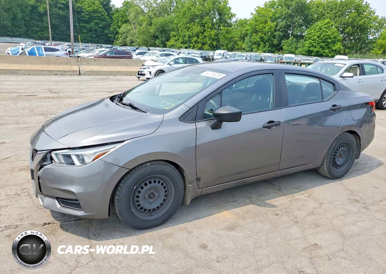 2020 Nissan Versa S VIN:3N1CN8DVXLL837996 - 1