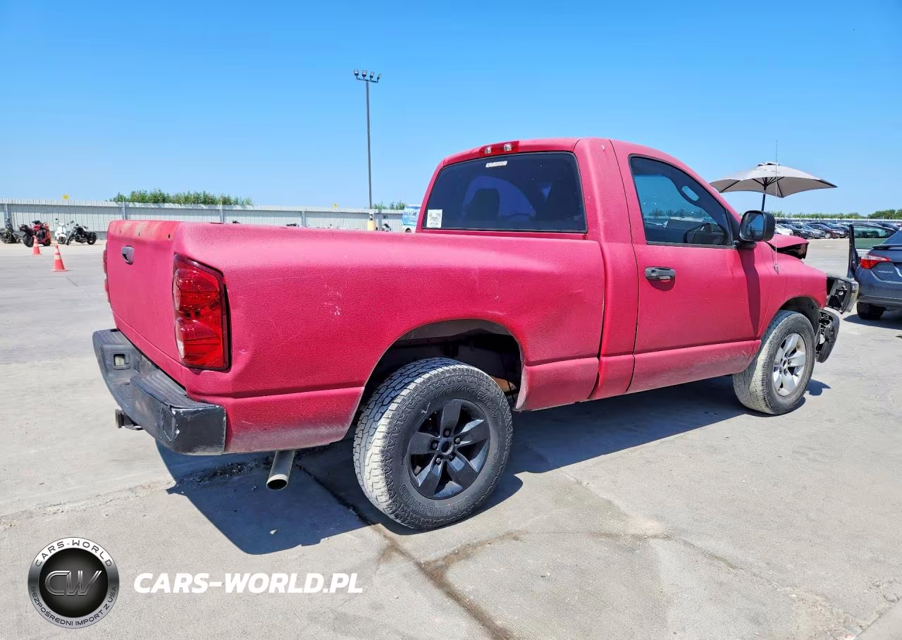 2007 Dodge Ram 1500 St VIN:1D7HA16K37J561480 - 3