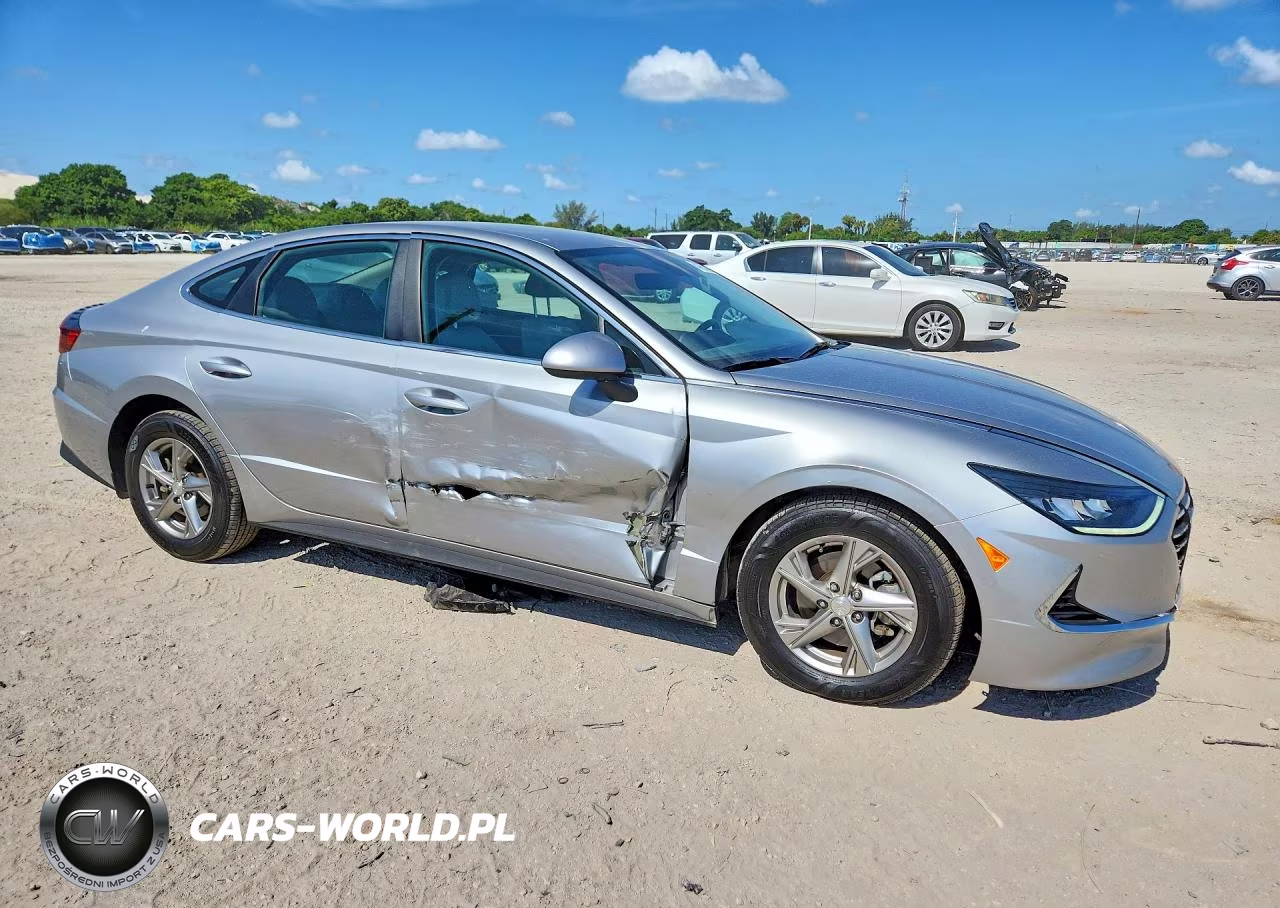 2022 Hyundai Sonata Se VIN:5NPEG4JA6NH145683 - 4