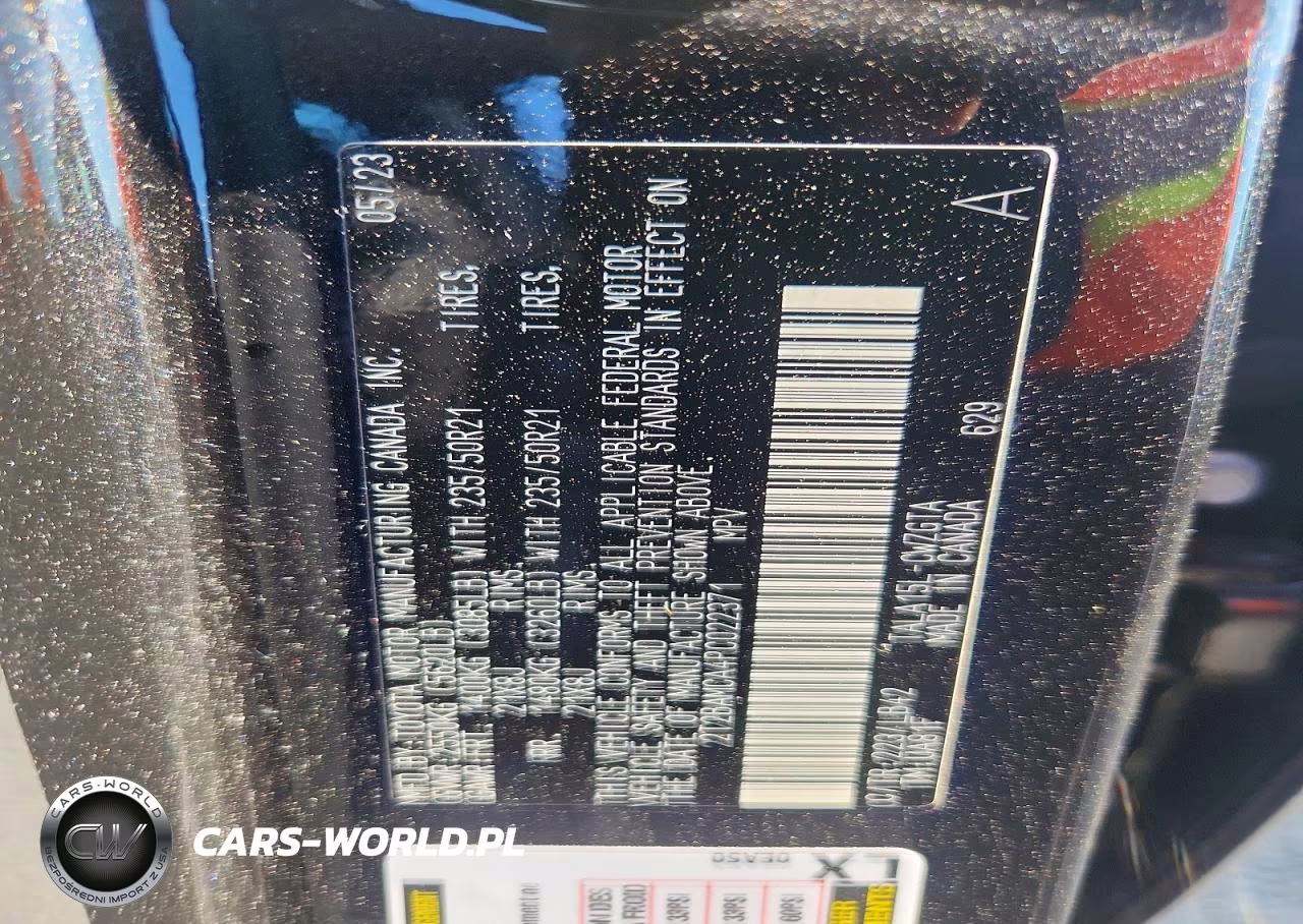 2023 Lexus Rx 350 Premium+ VIN:2T2BAMCA4PC022371 - 14