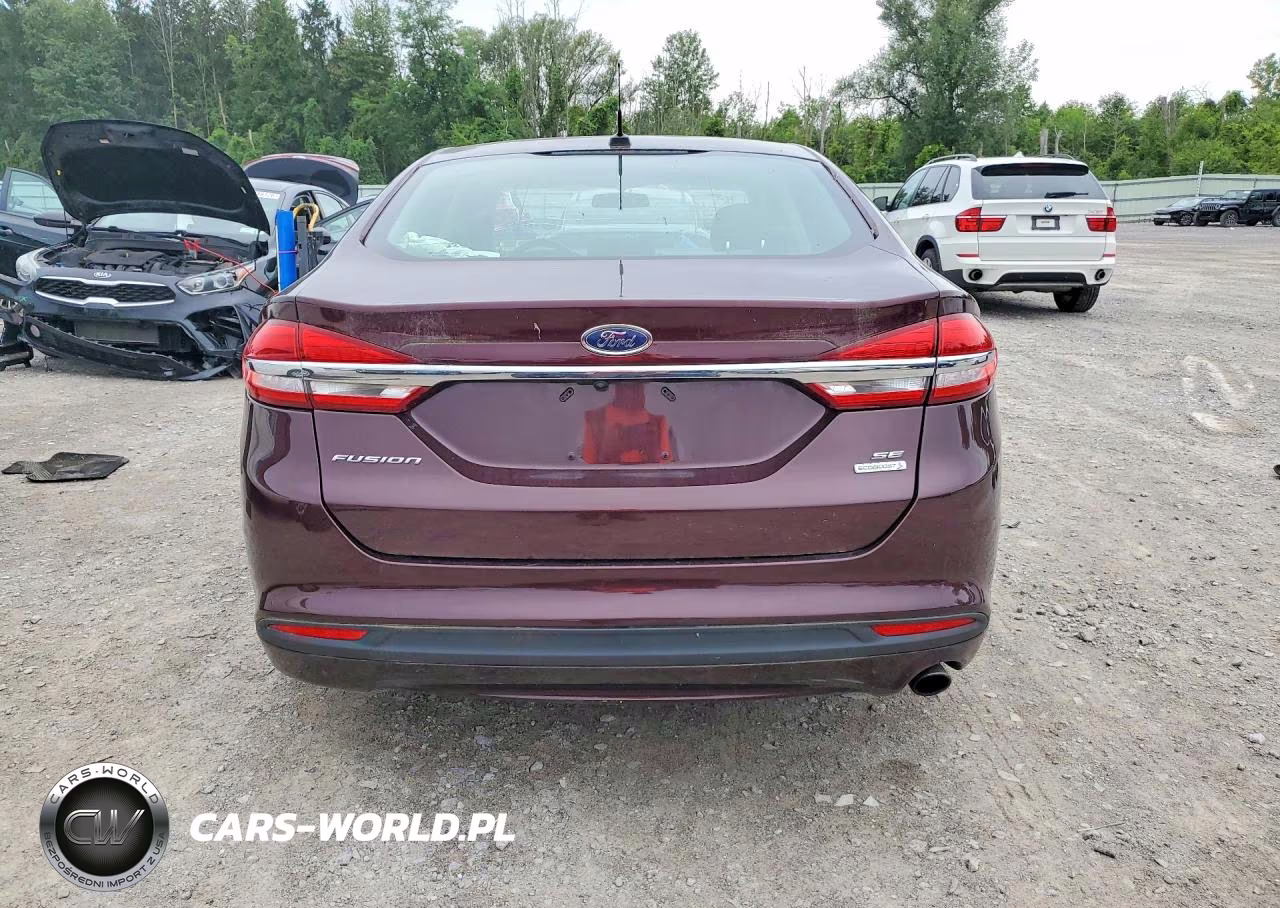 2017 Ford Fusion Se VIN:3FA6P0HD5HR128832 - 6