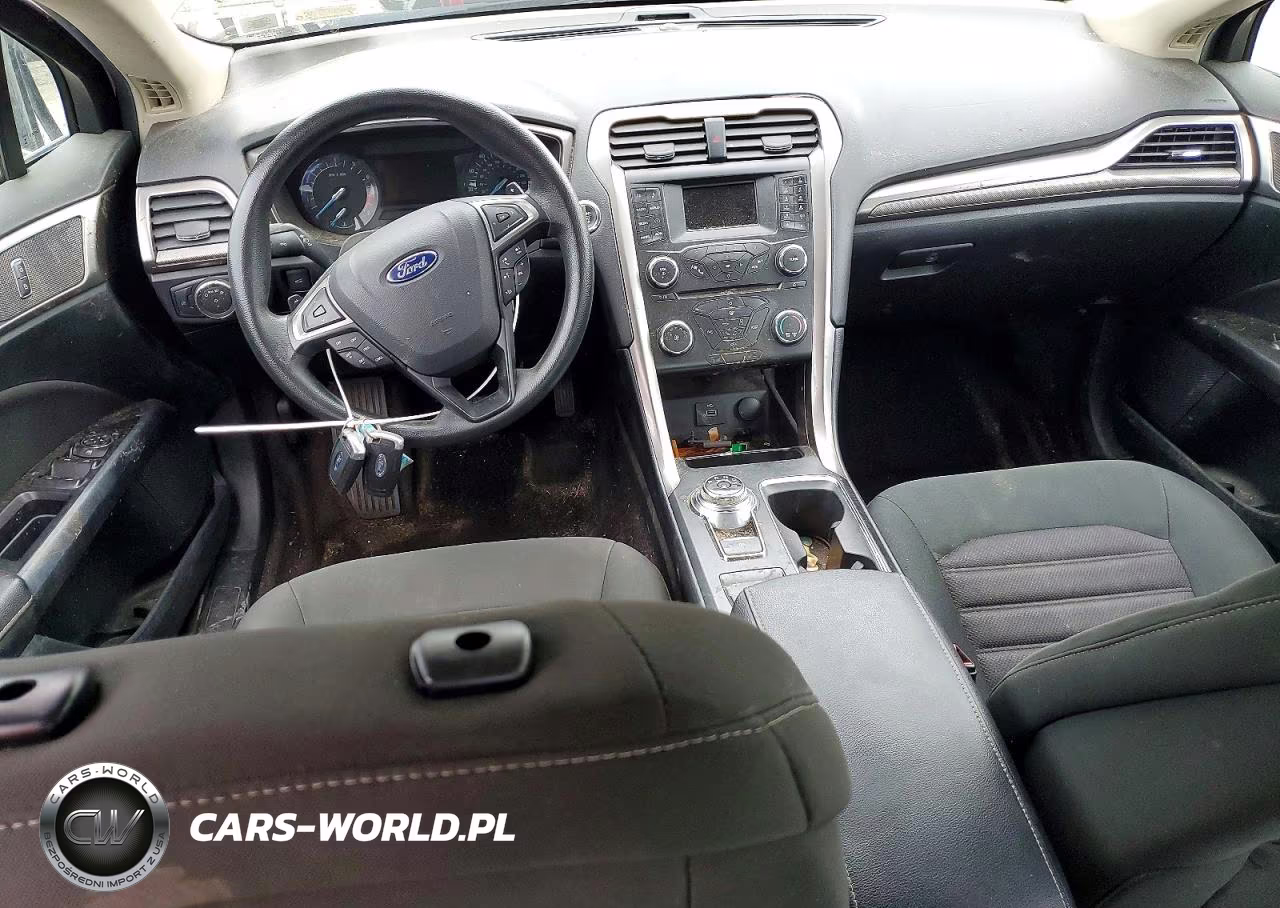 2017 Ford Fusion Se VIN:3FA6P0HD5HR128832 - 8