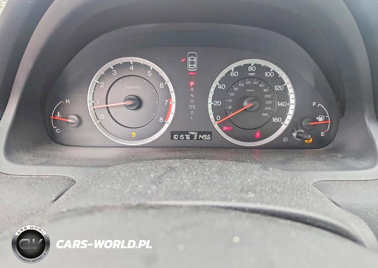 2012 Honda Accord Exl VIN:1HGCP3F81CA030972 - 9