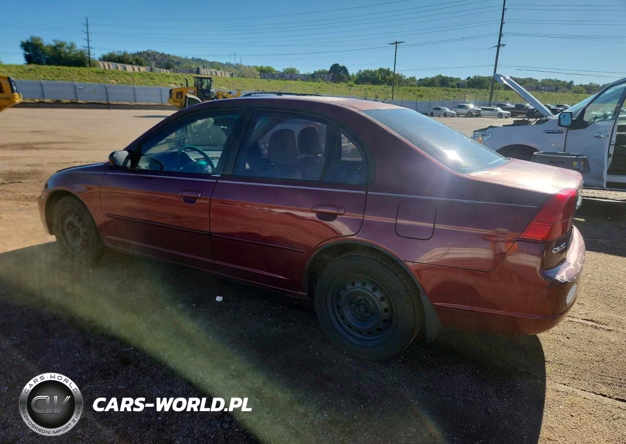 2002 Honda Civic Ex VIN:1HGES26892L001661 - 2
