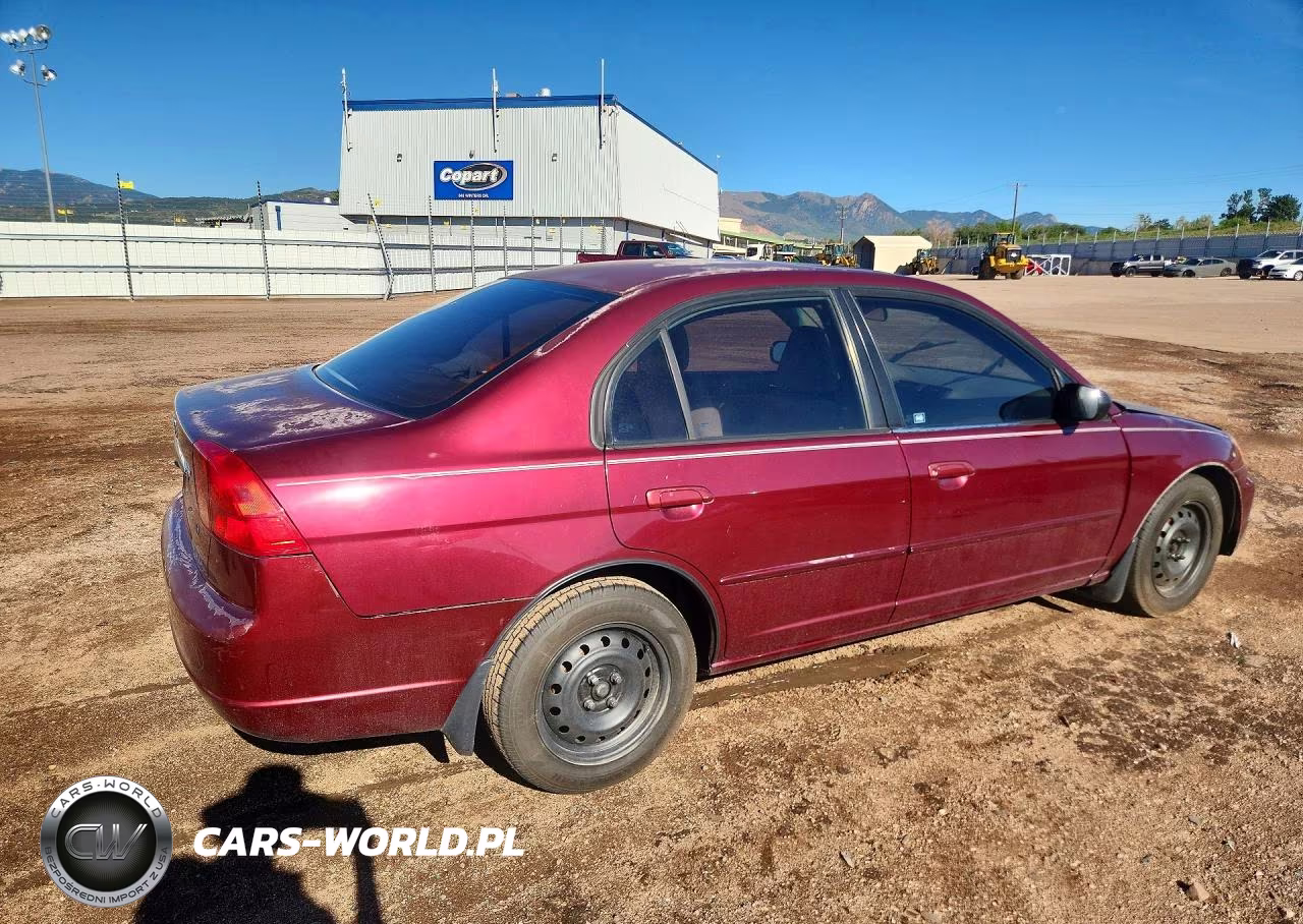 2002 Honda Civic Ex VIN:1HGES26892L001661 - 3