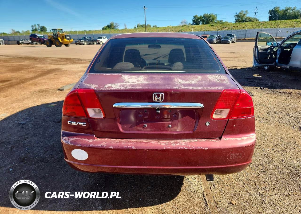 2002 Honda Civic Ex VIN:1HGES26892L001661 - 6