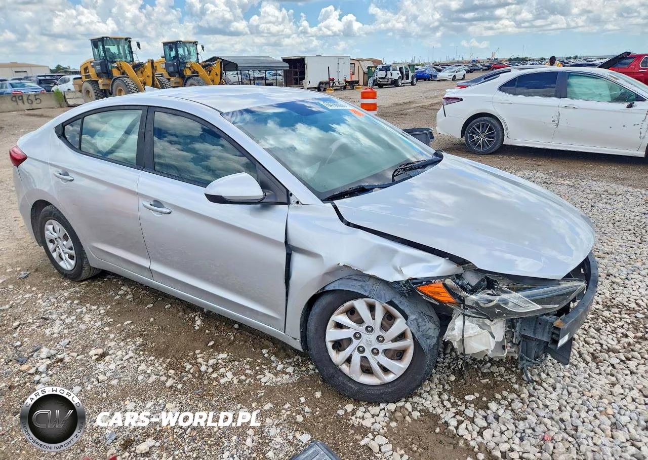 2018 Hyundai Elantra Se VIN:5NPD74LF6JH377389 - 4