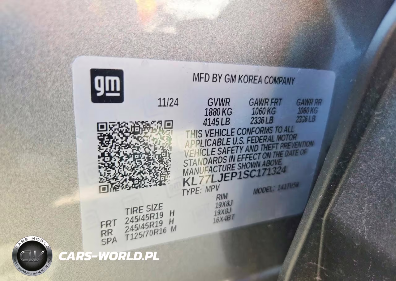 2025 Chevrolet Trax 2Rs VIN:KL77LJEP1SC171324 - 13