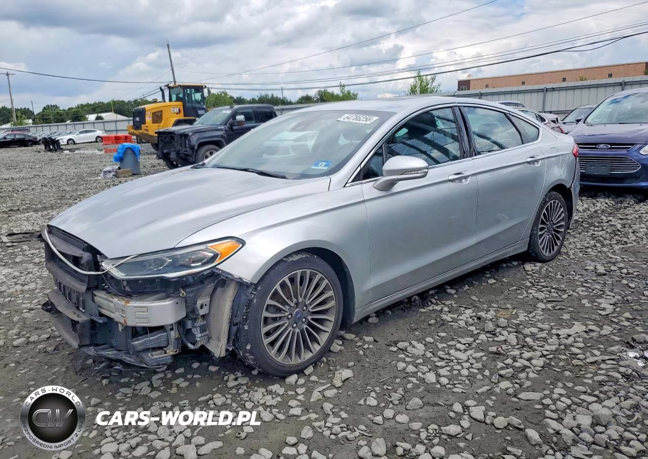 2017 Ford Fusion Se VIN:3FA6P0HD2HR169712 - 1