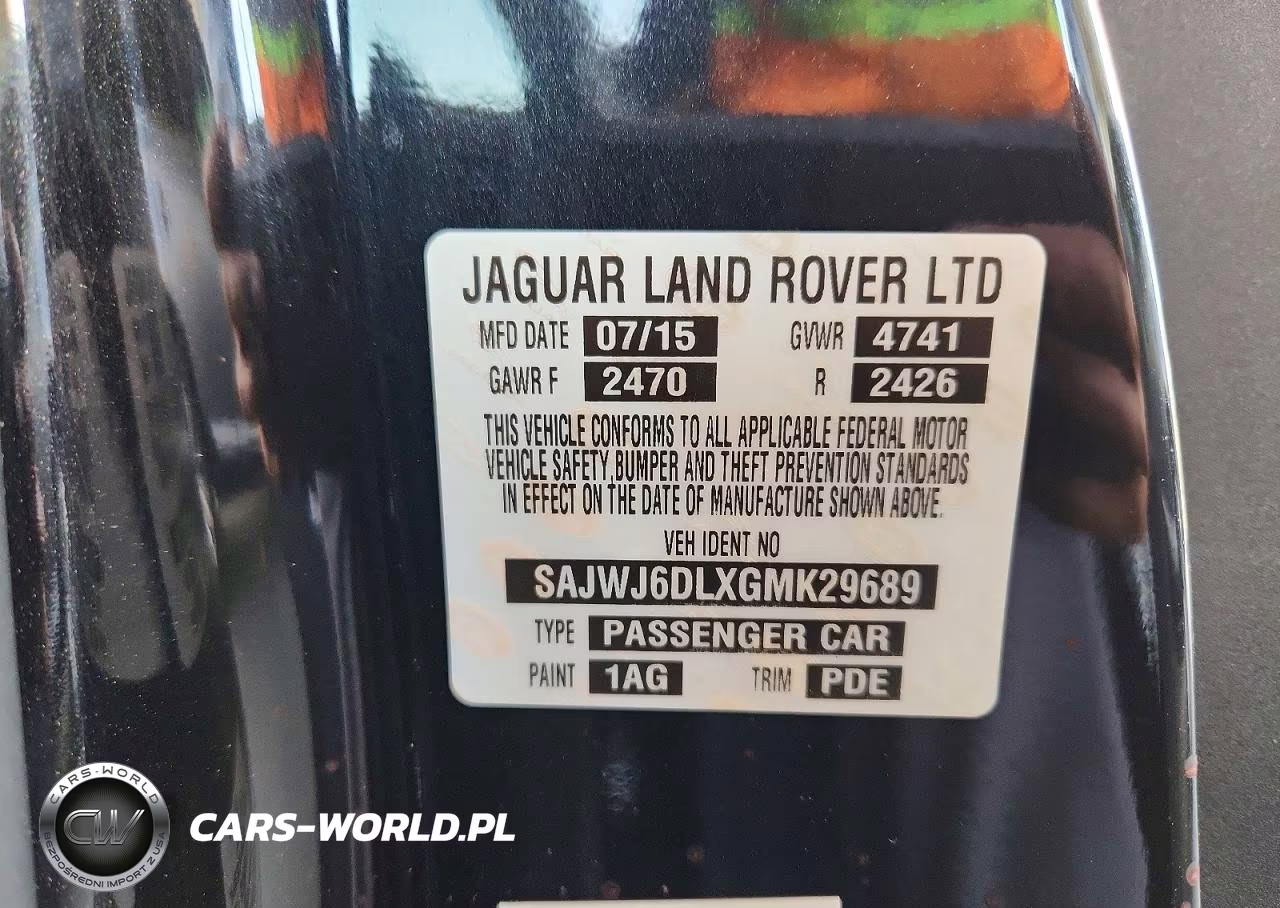 2016 Jaguar F-Type R VIN:SAJWJ6DLXGMK29689 - 12