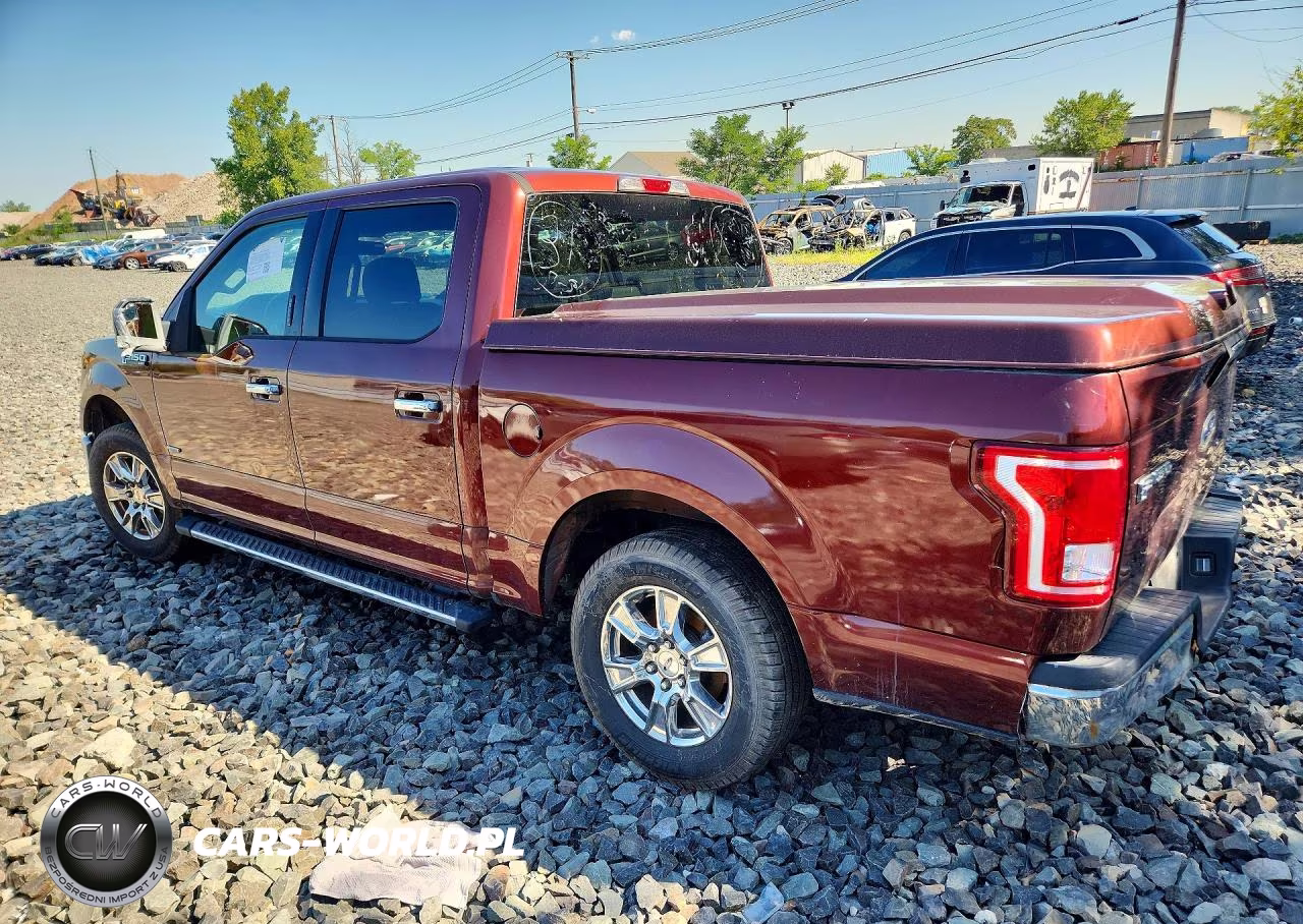 2015 Ford F150 Supercrew VIN:1FTEW1CPXFFC25857 - 2