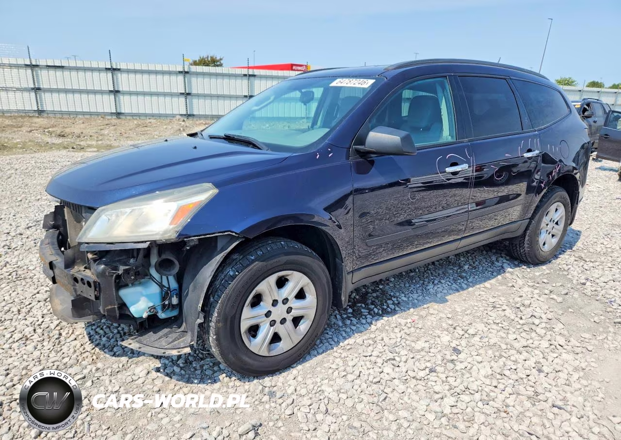 2017 Chevrolet Traverse Ls VIN:1GNKRFED2HJ293703 - 1