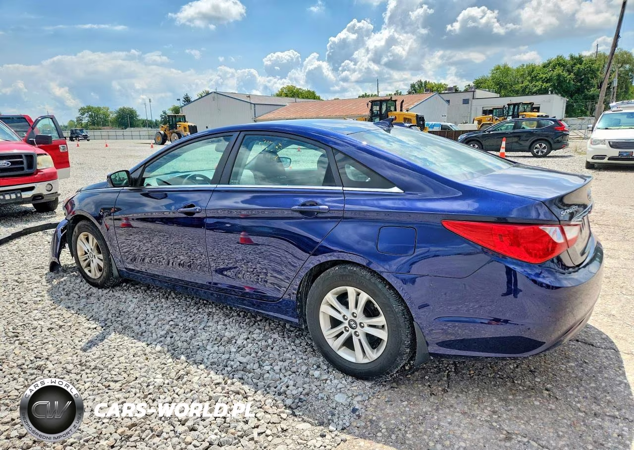 2013 Hyundai Sonata Gls VIN:5NPEB4AC4DH729269 - 2