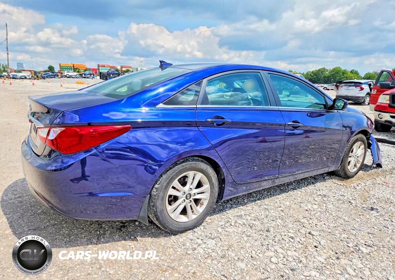 2013 Hyundai Sonata Gls VIN:5NPEB4AC4DH729269 - 3