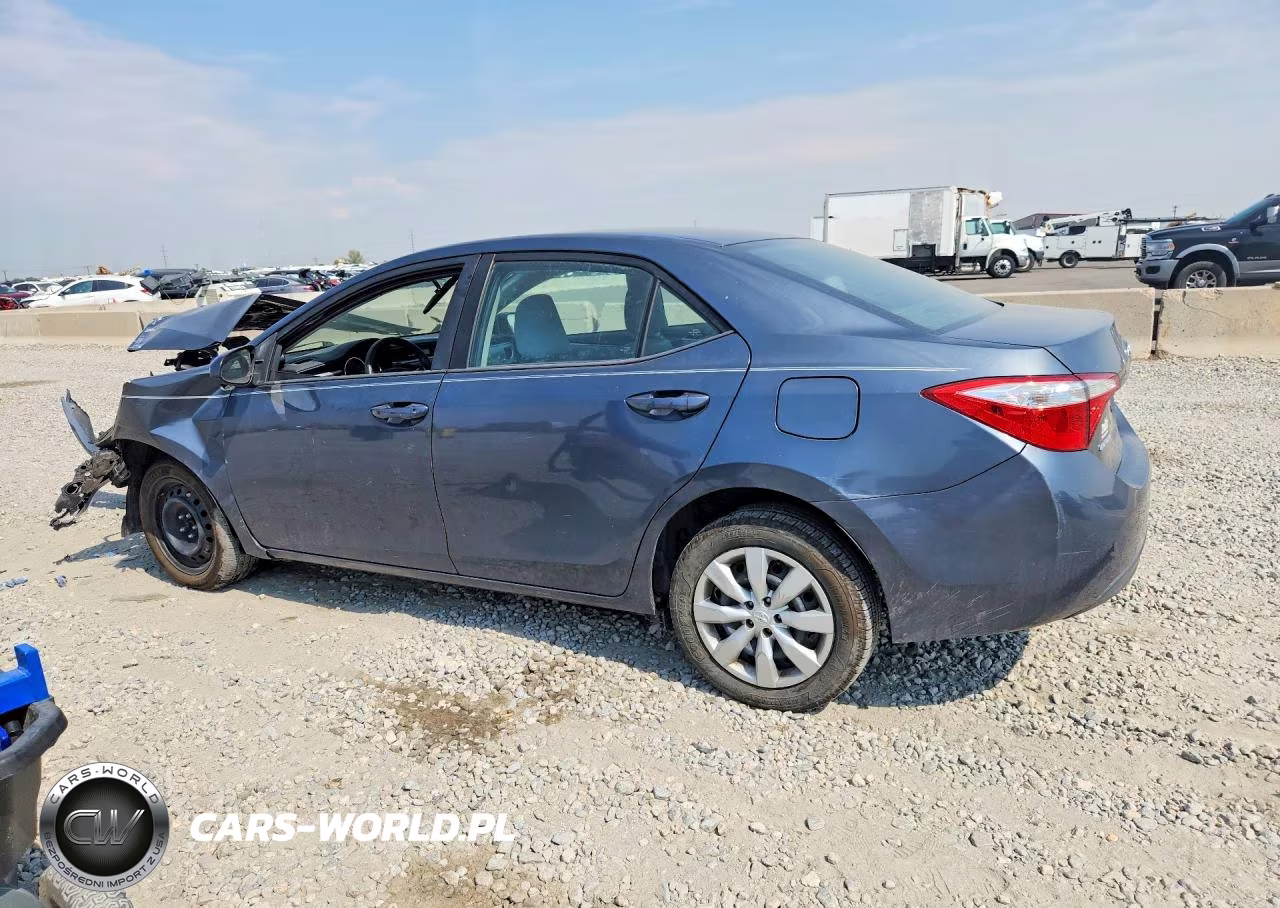 2015 Toyota Corolla Le VIN:5YFBURHE8FP208837 - 2