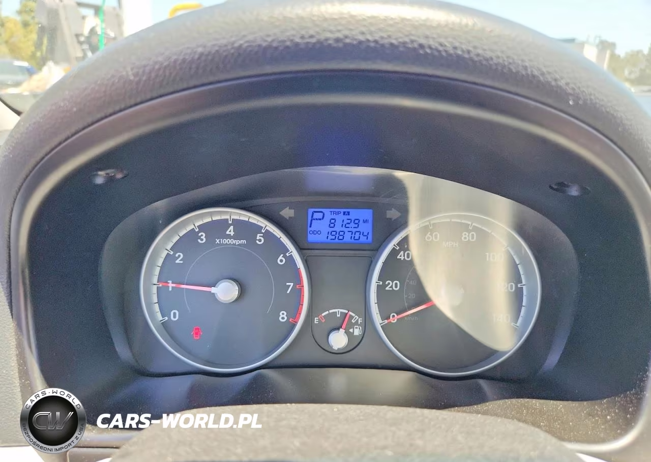 2011 Hyundai Accent Gls VIN:KMHCN4AC1BU606218 - 9