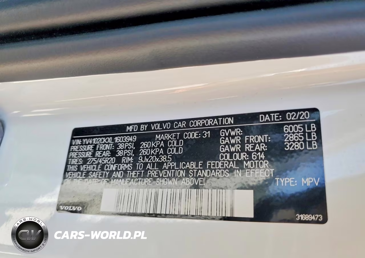 2020 Volvo Xc90 T5 Momentum VIN:YV4102CKXL1603949 - 13