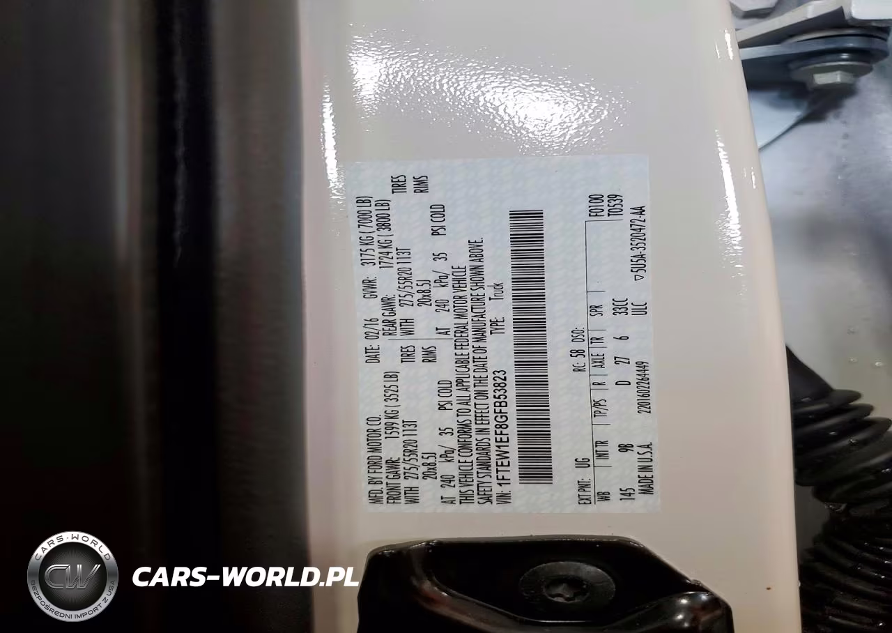 2016 Ford F150 Supercrew VIN:1FTEW1EF8GFB53823 - 12