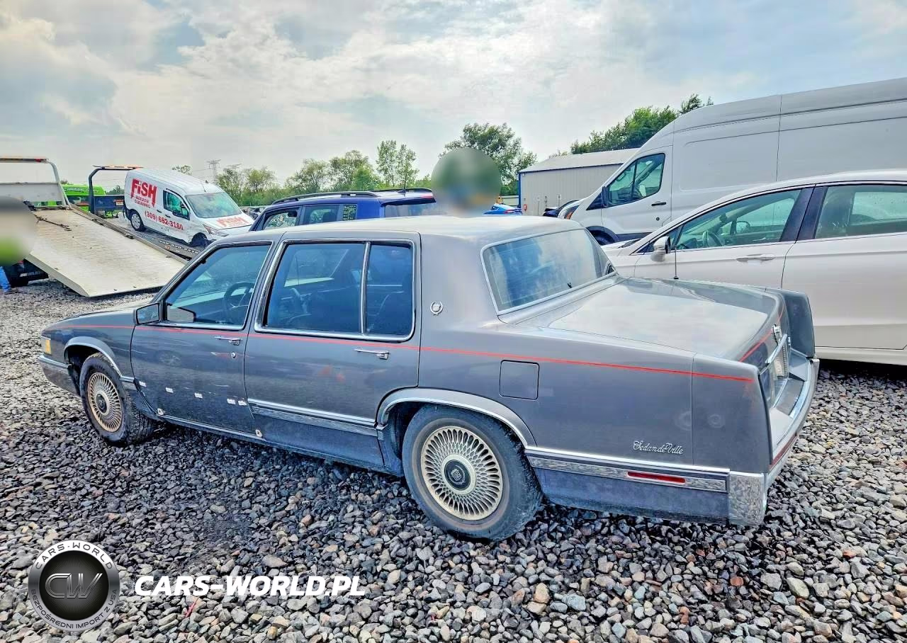 1992 Cadillac Deville VIN:1G6CD53B6N4230897 - 2