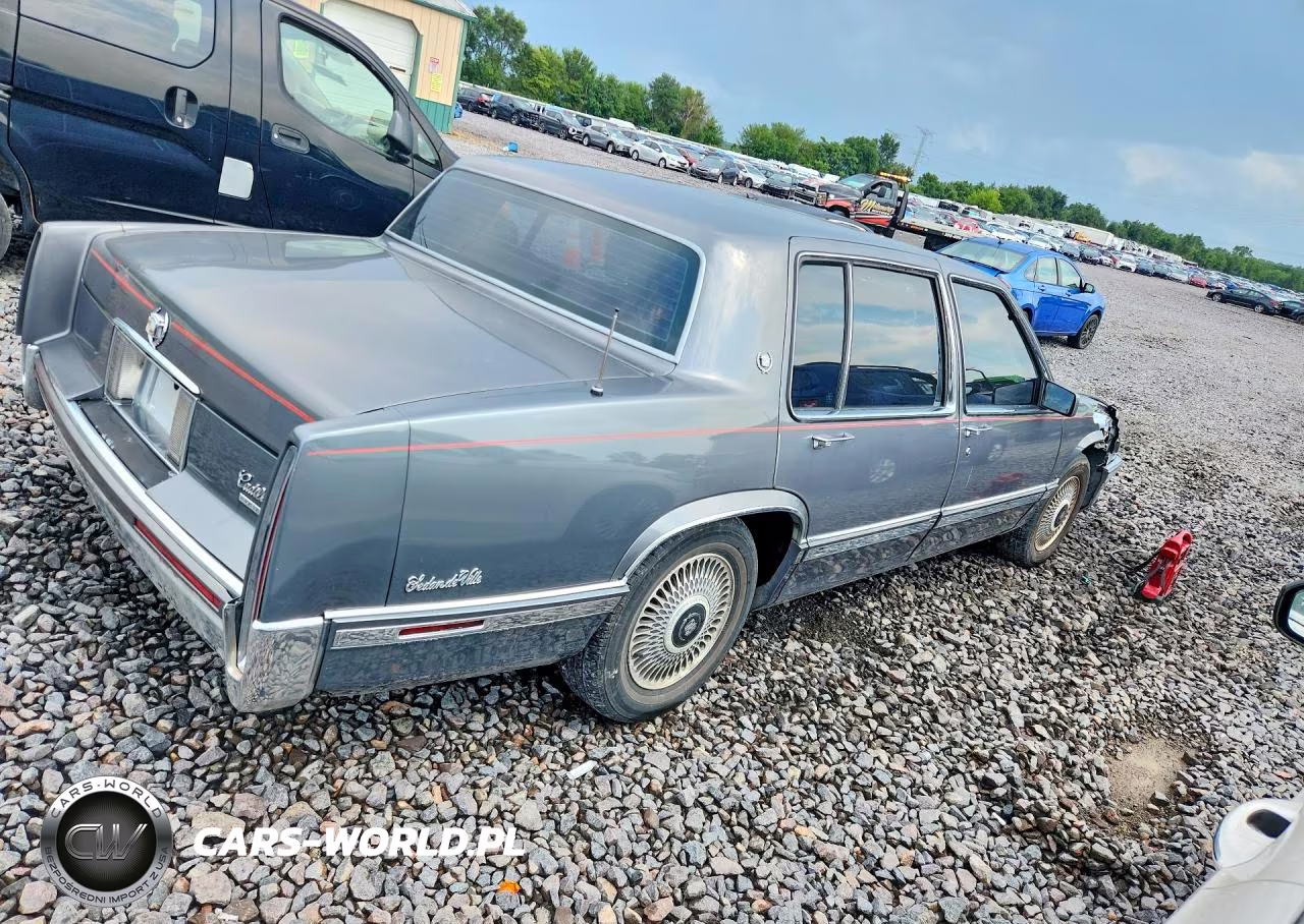 1992 Cadillac Deville VIN:1G6CD53B6N4230897 - 3
