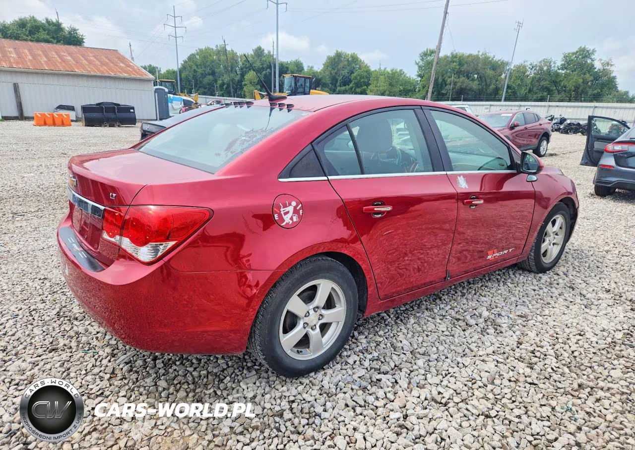 2014 Chevrolet Cruze Lt VIN:1G1PC5SB9E7414273 - 3