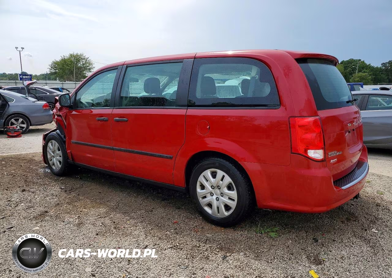 2015 Dodge Grand Caravan Se VIN:2C4RDGBGXFR687971 - 2