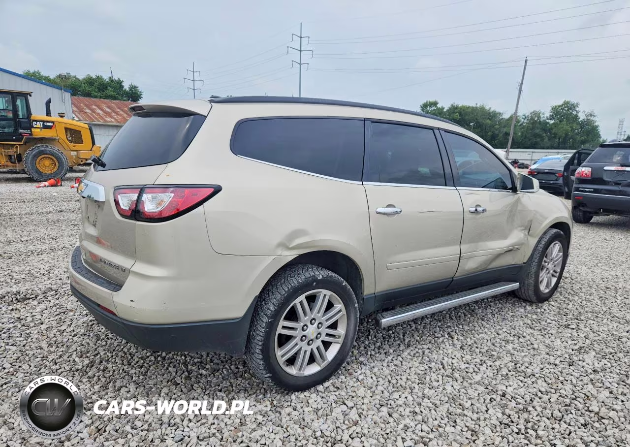 2014 Chevrolet Traverse Lt VIN:1GNKRGKD8EJ179520 - 3