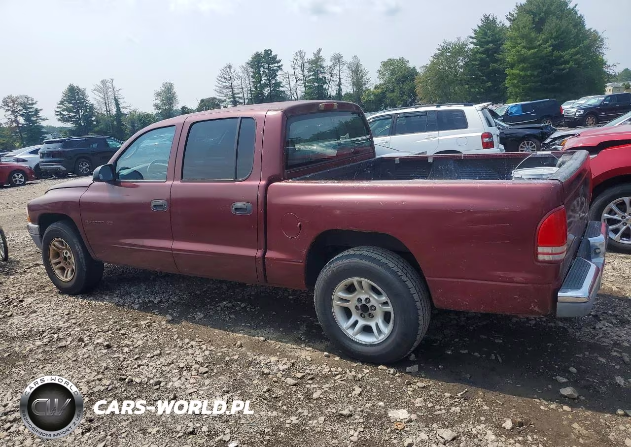 2001 Dodge Dakota Quad VIN:1B7GL2AN61S107071 - 2