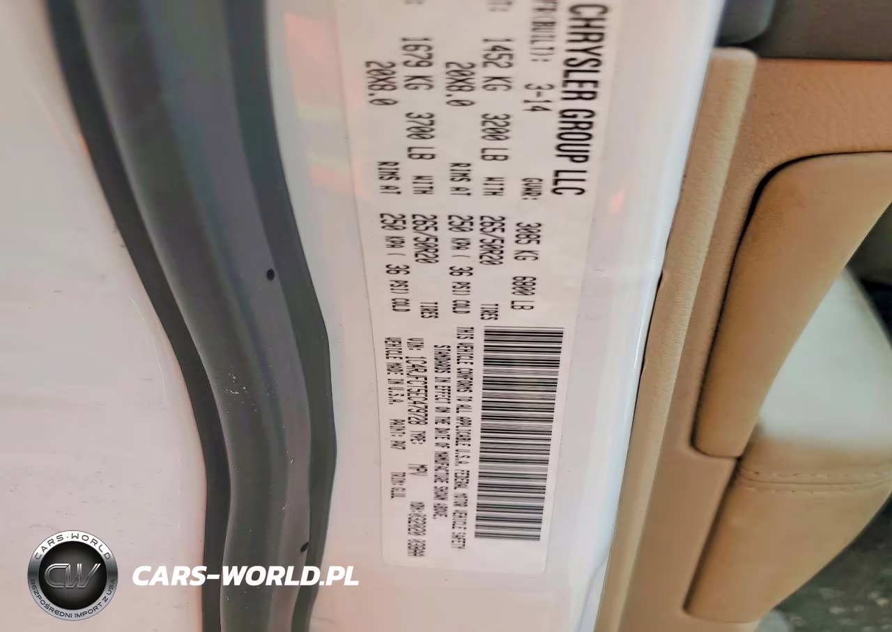 2014 Jeep Gran Chero VIN:1C4RJFCT5EC479728 - 12