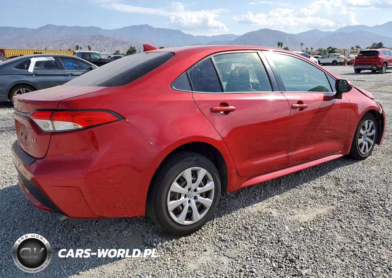 2020 Toyota Corolla Le VIN:JTDEPRAE0LJ090989 - 3