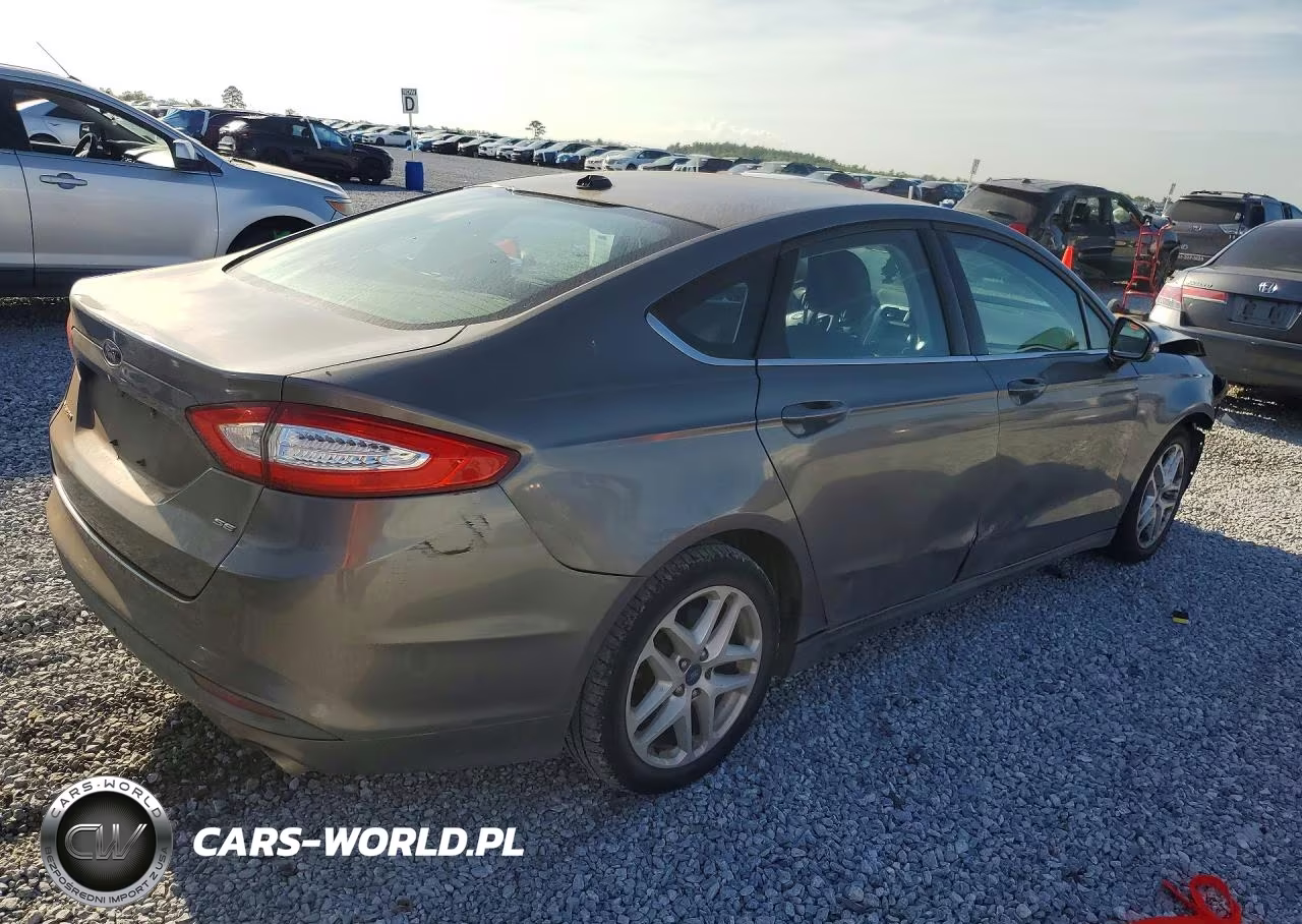 2014 Ford Fusion Se VIN:1FA6P0H75E5387684 - 3