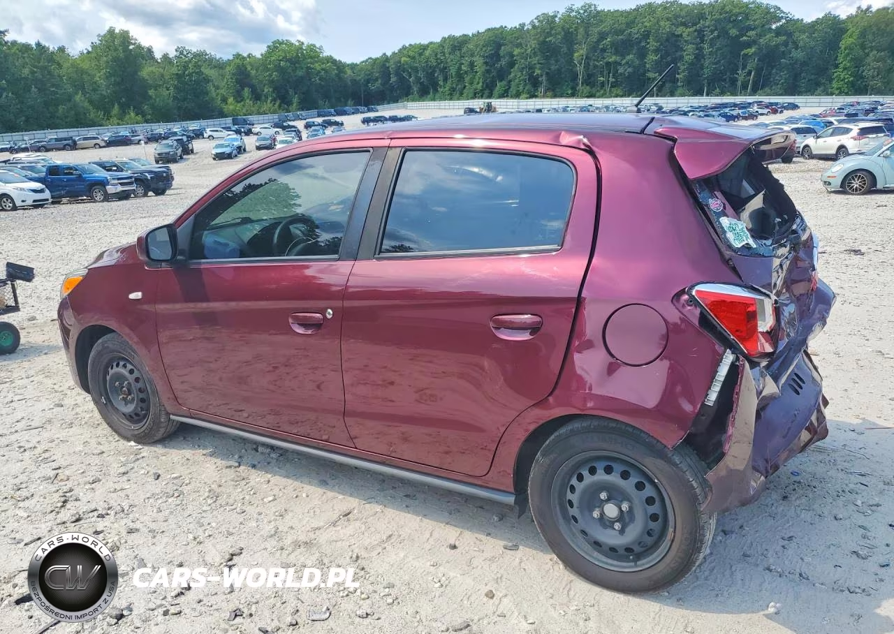 2023 Mitsubishi Mirage Es VIN:ML32AUHJ8PH004354 - 2