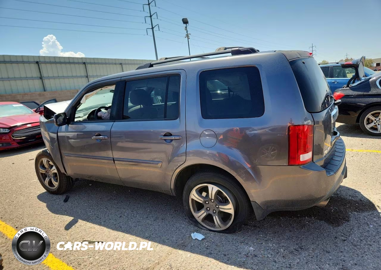 2015 Honda Pilot Se VIN:5FNYF4H39FB067357 - 2