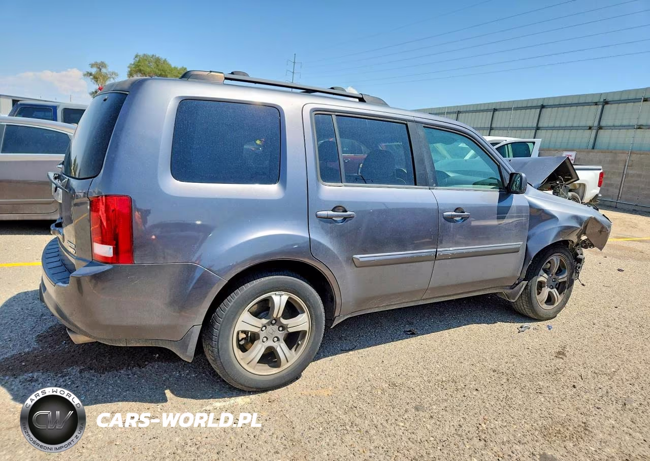 2015 Honda Pilot Se VIN:5FNYF4H39FB067357 - 3