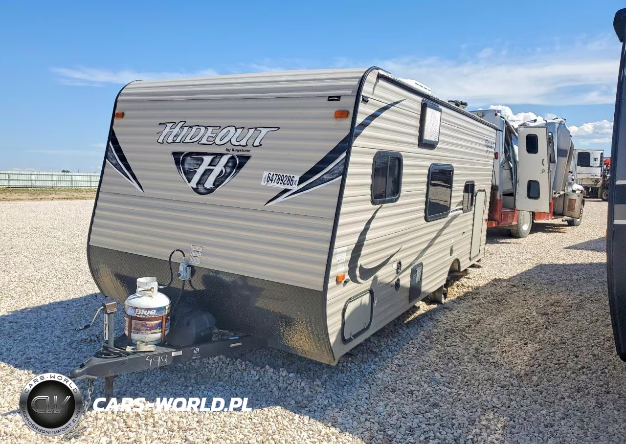 2017 Keystone Hideout Camper VIN:4YDT17510HW204999 - 2
