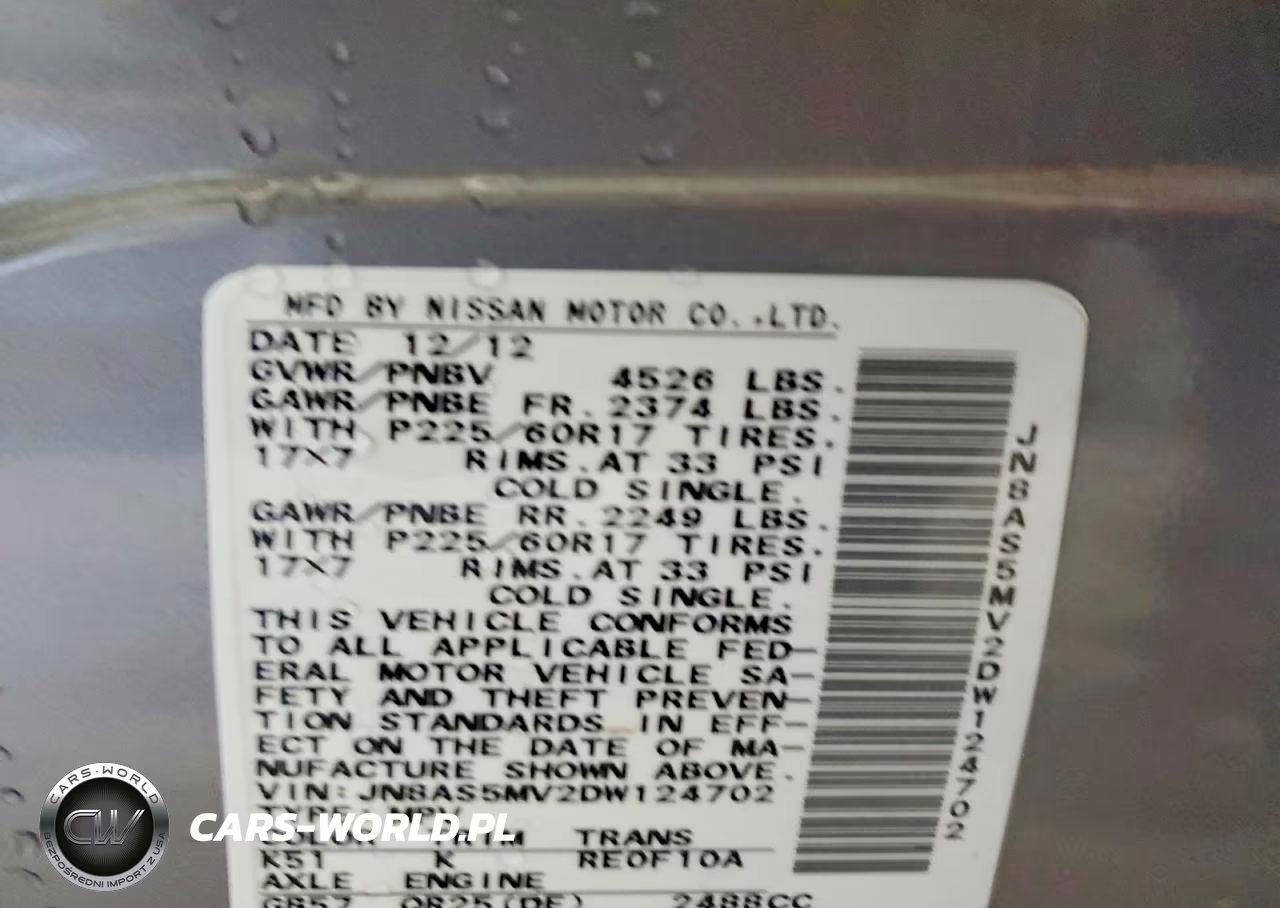 2013 Nissan Rogue S VIN:JN8AS5MV2DW124702 - 13