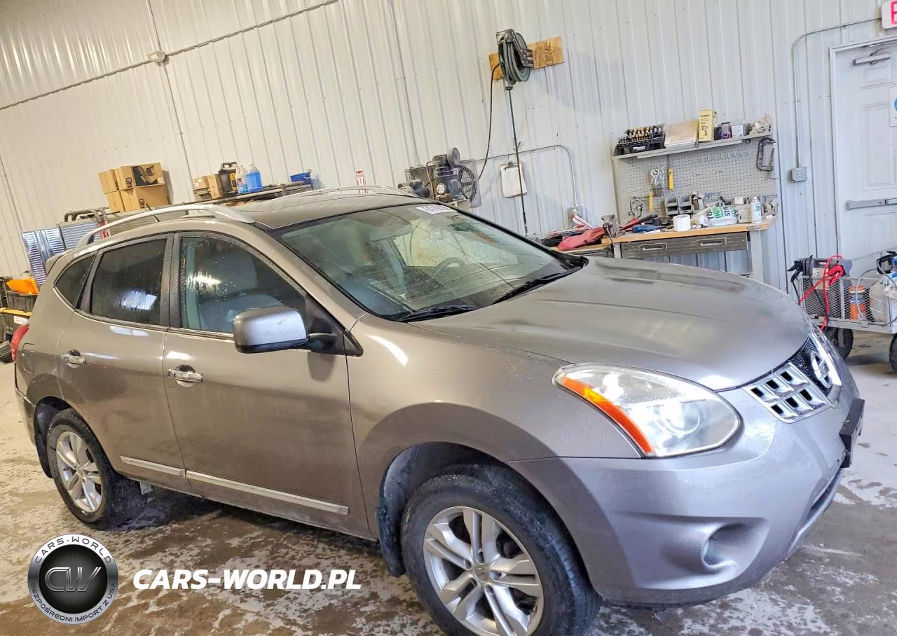 2013 Nissan Rogue S VIN:JN8AS5MV2DW124702 - 4