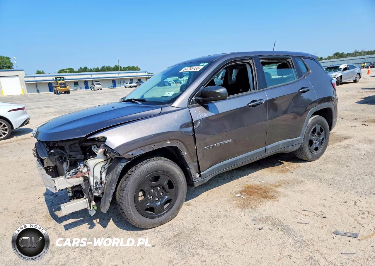 2020 Jeep Compass Sport VIN:3C4NJCABXLT114969 - 1