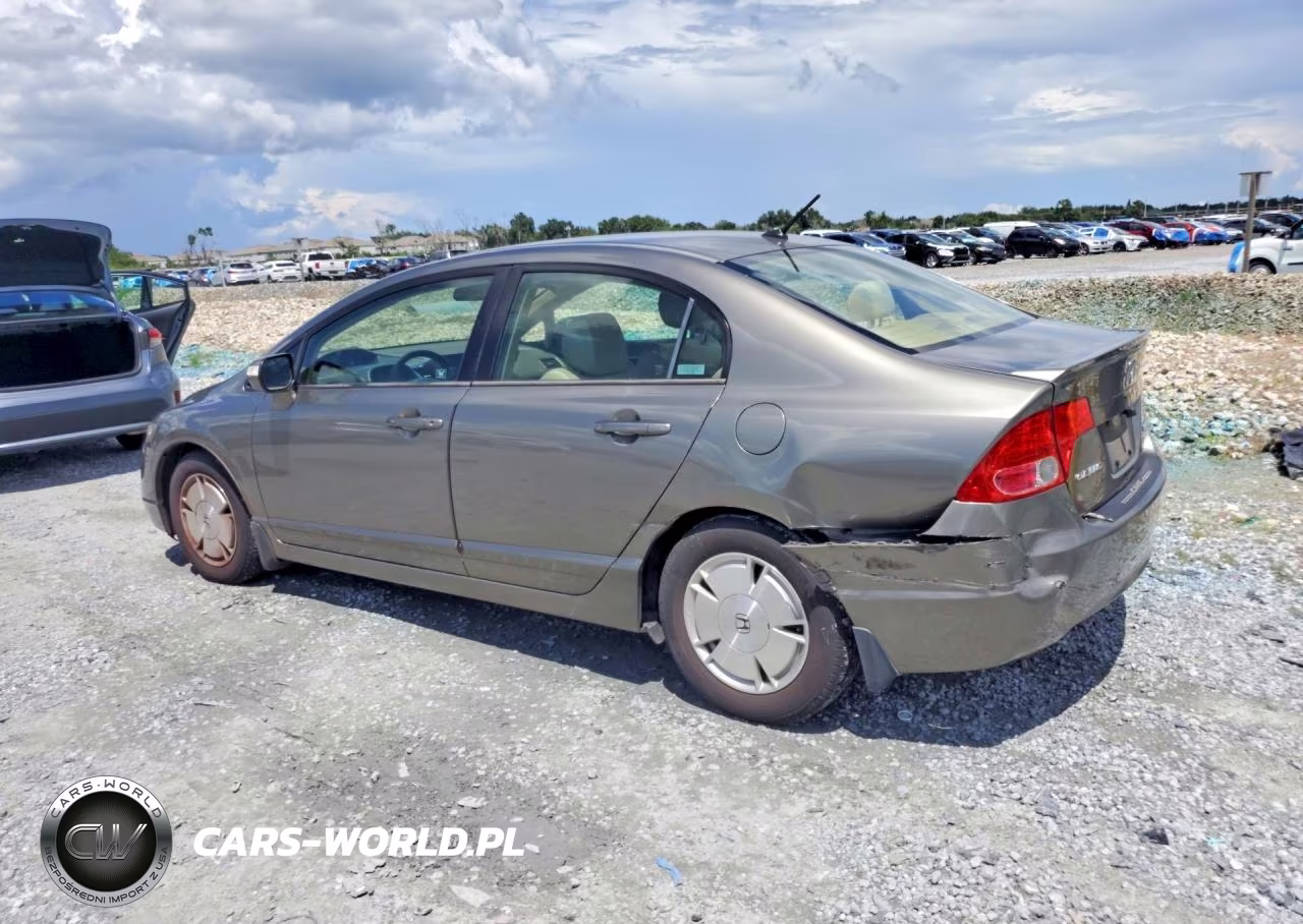 2006 Honda Civic Hybrid VIN:JHMFA36276S028066 - 2