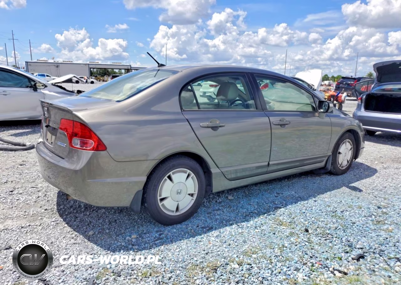 2006 Honda Civic Hybrid VIN:JHMFA36276S028066 - 3