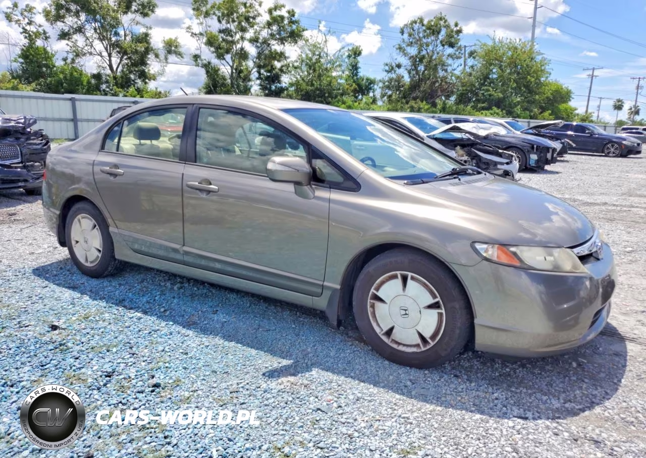 2006 Honda Civic Hybrid VIN:JHMFA36276S028066 - 4