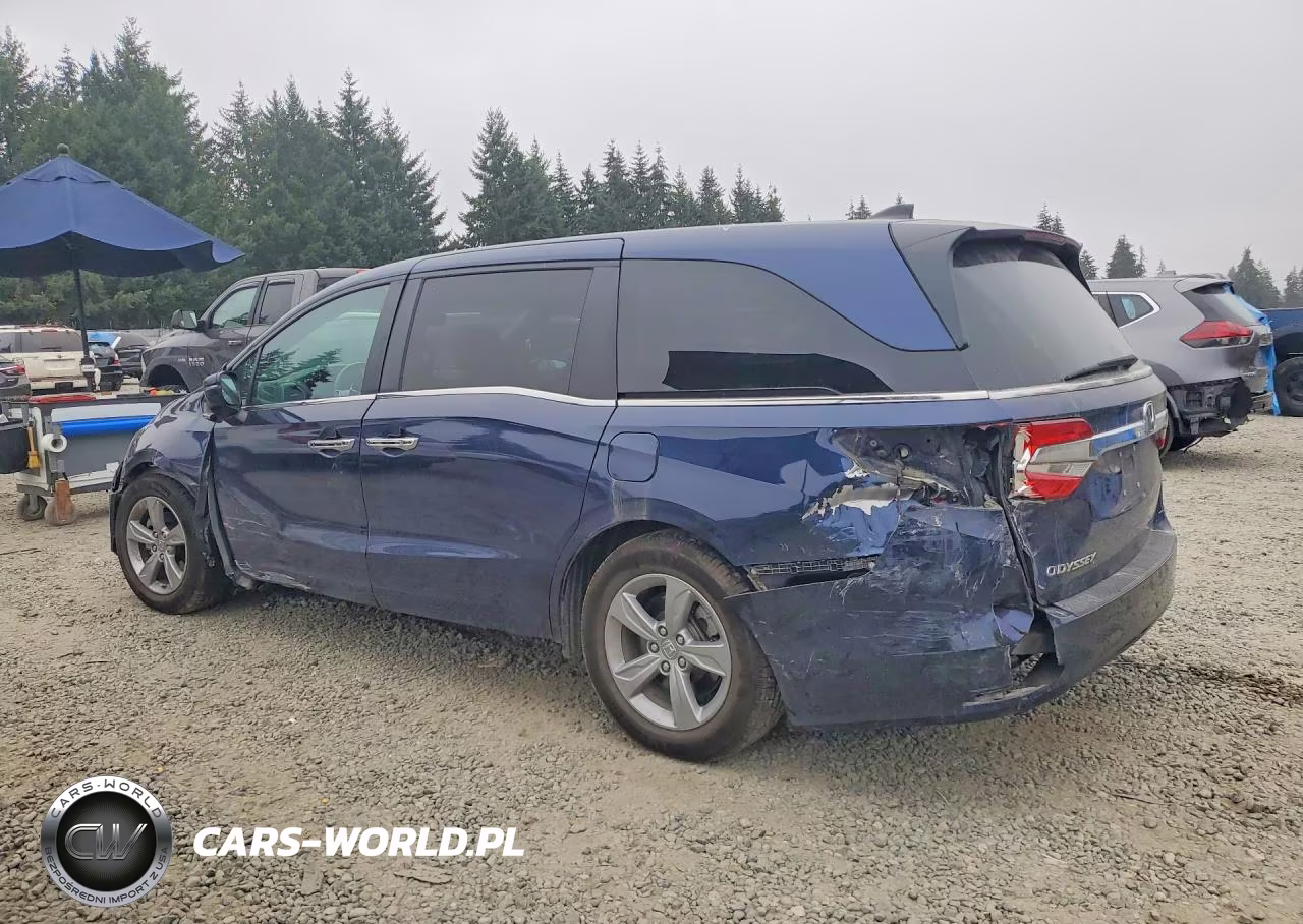 2020 Honda Odyssey Exl VIN:5FNRL6H76LB037787 - 2