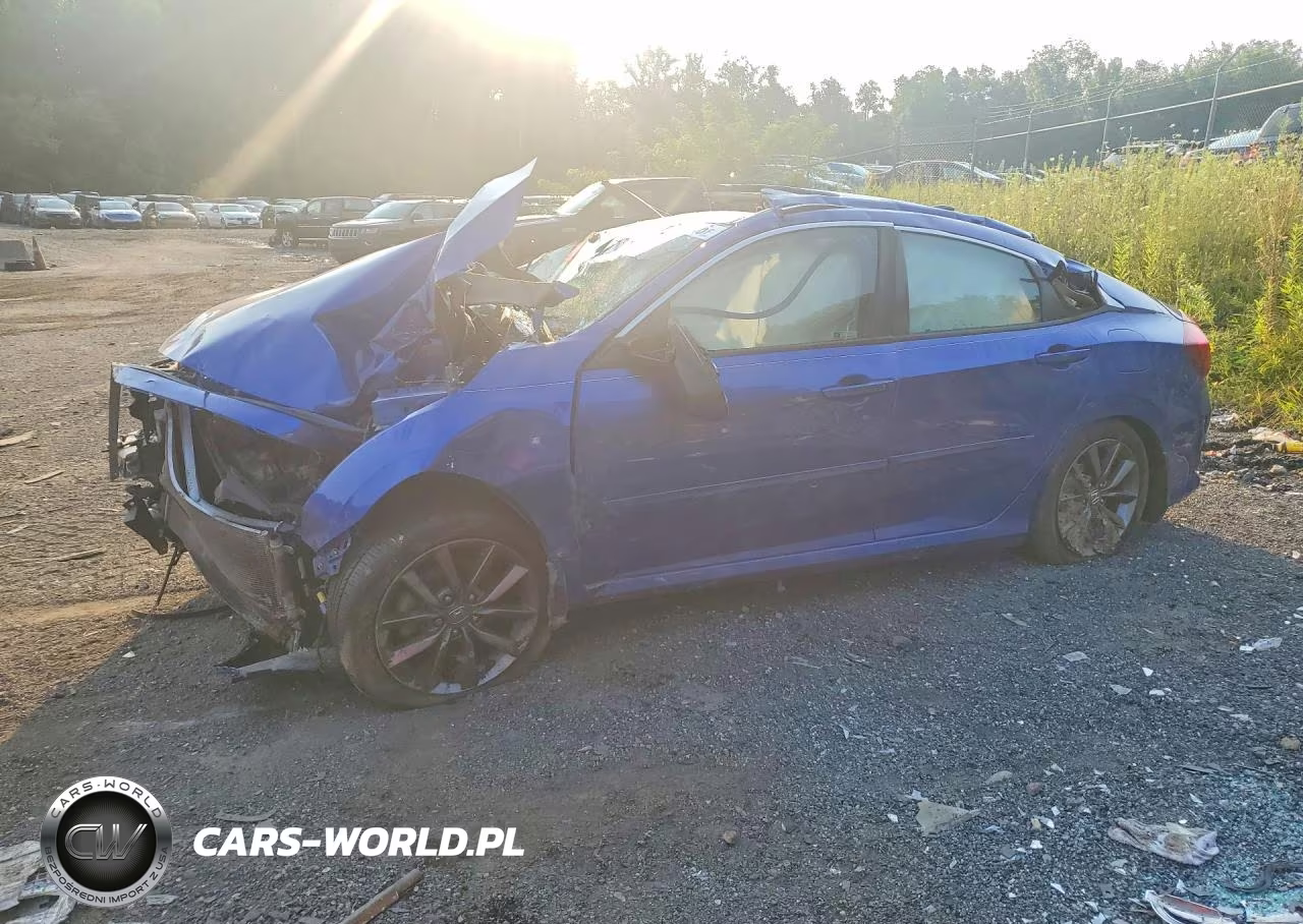 2019 Honda Civic Ex VIN:19XFC1F30KE202419 - 1