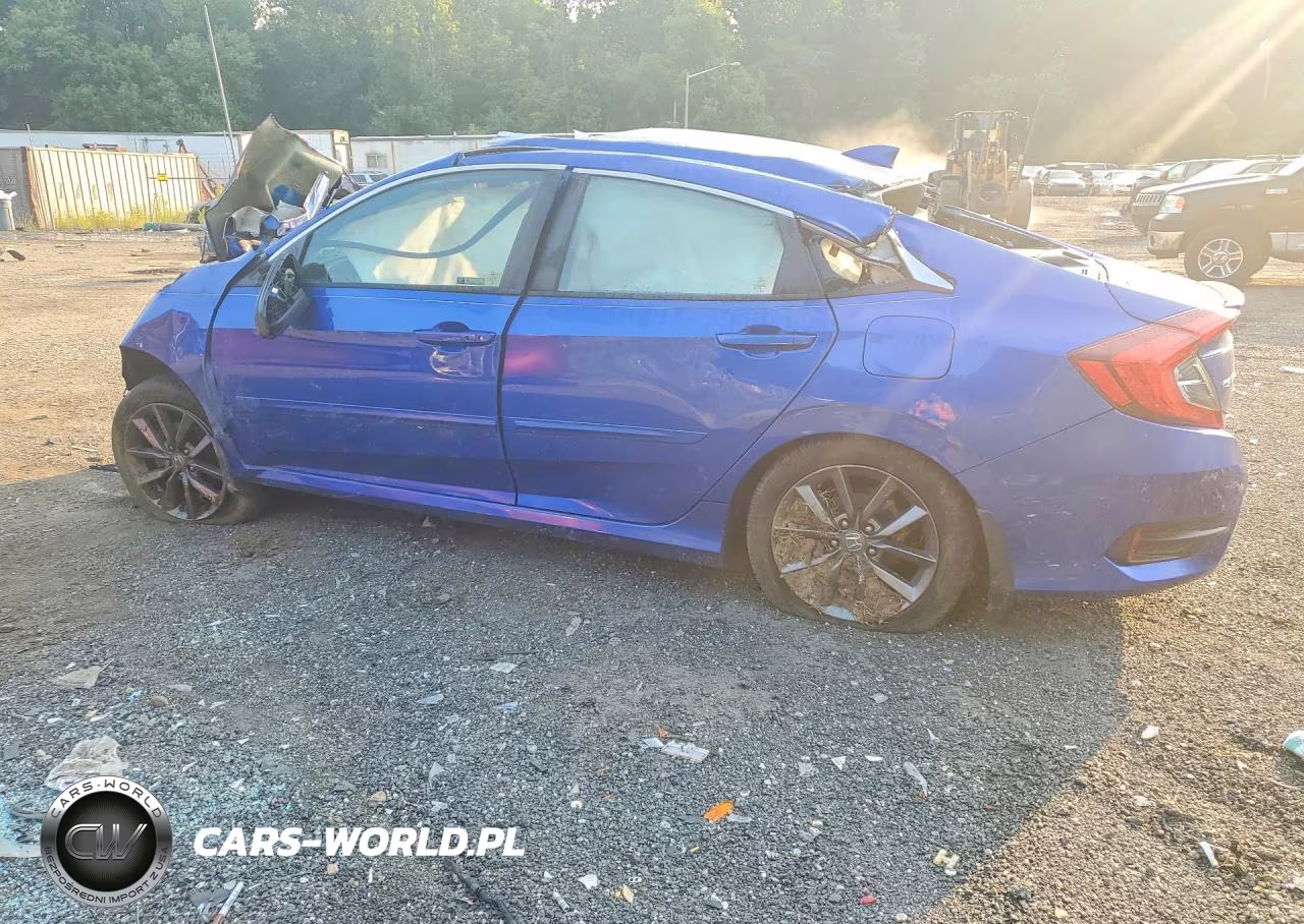 2019 Honda Civic Ex VIN:19XFC1F30KE202419 - 2