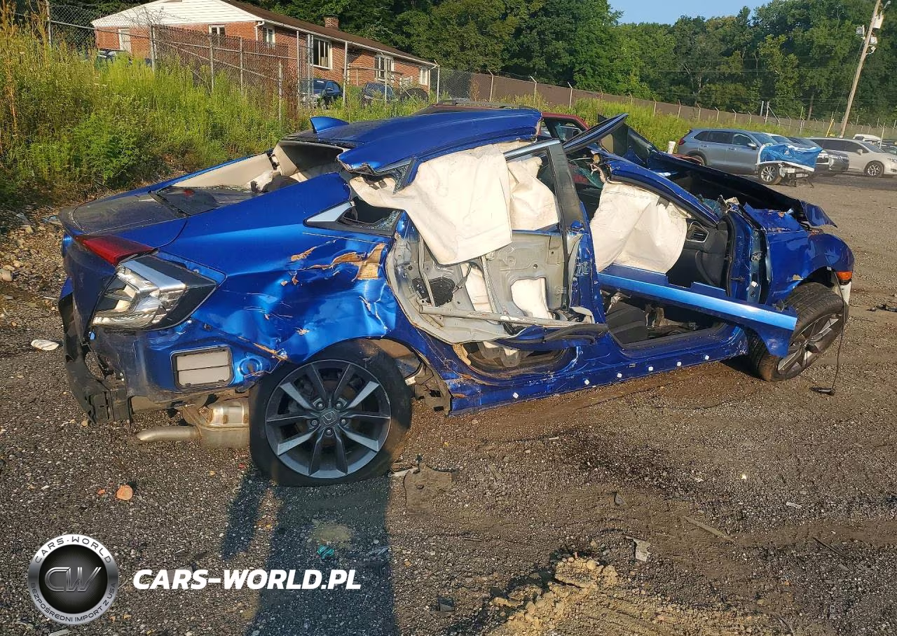 2019 Honda Civic Ex VIN:19XFC1F30KE202419 - 3