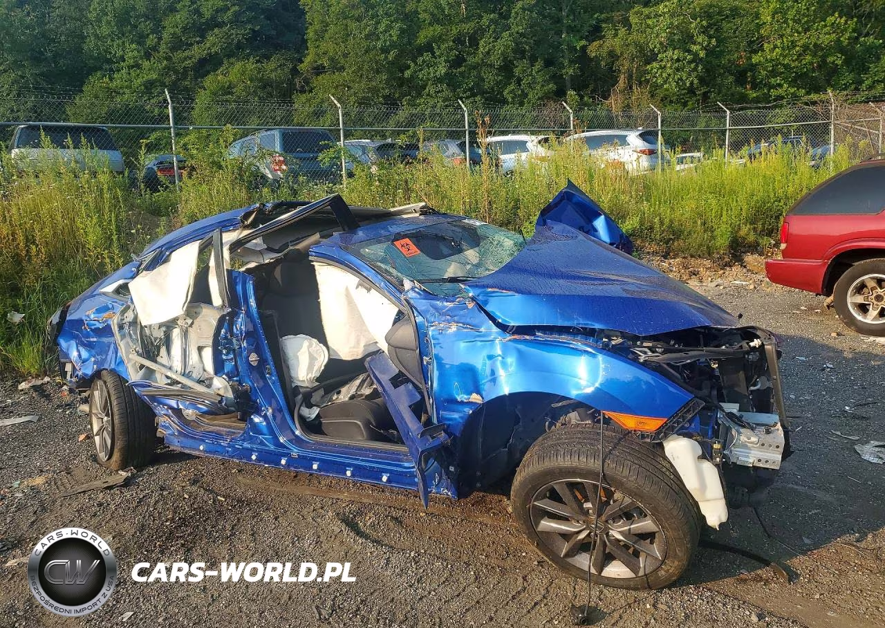 2019 Honda Civic Ex VIN:19XFC1F30KE202419 - 4