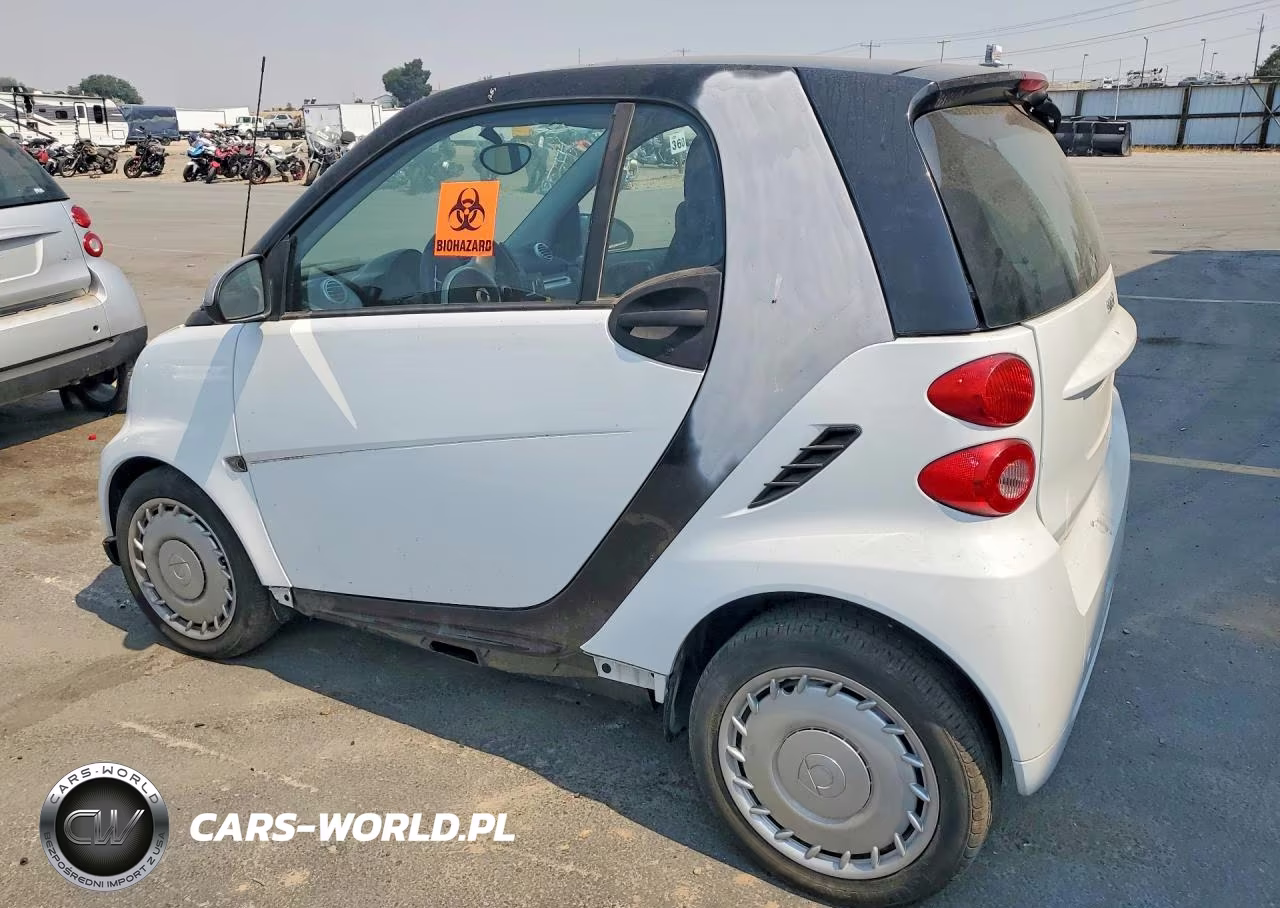 2015 Smart Fortwo Pure VIN:WMEEJ3BA4FK806822 - 2