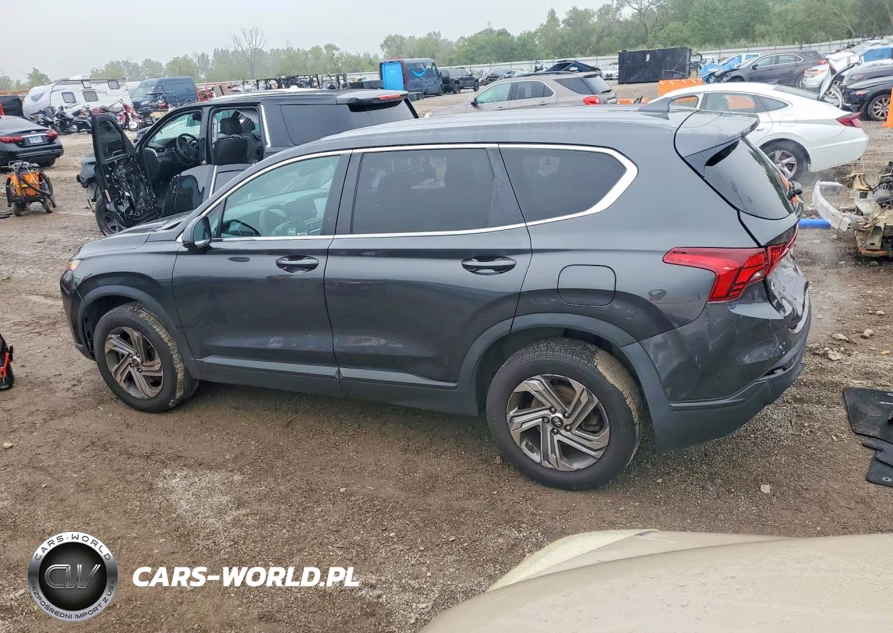 2021 Hyundai Santa Fe Se VIN:5NMS1DAJ9MH333596 - 2