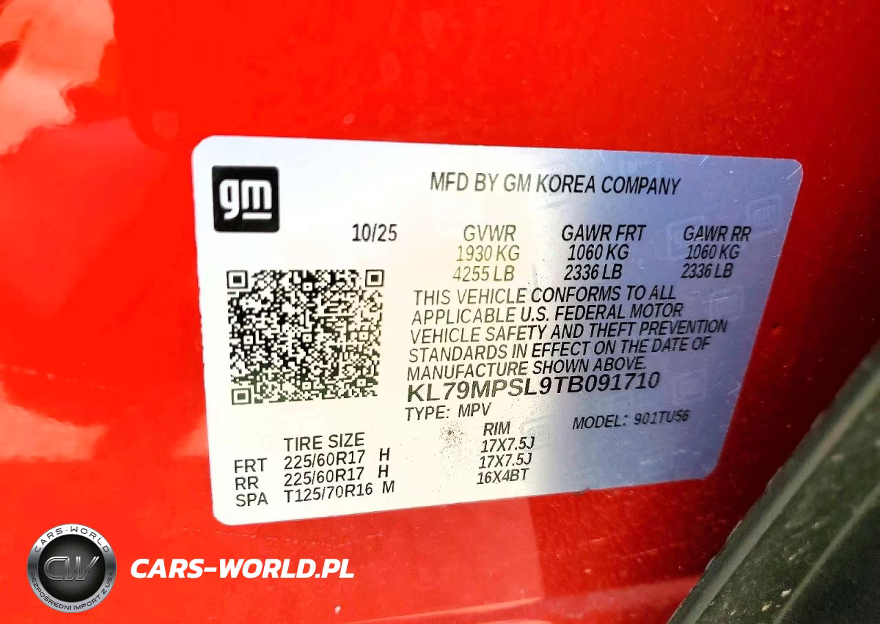 2026 Chevrolet Trailblazer Lt VIN:KL79MPSL9TB091710 - 13