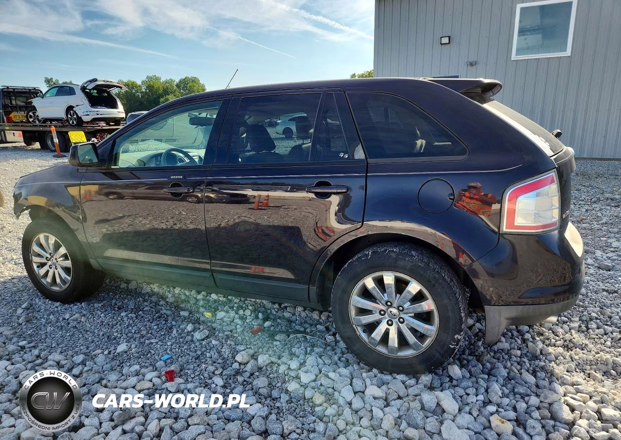 2007 Ford Edge Sel Plus VIN:2FMDK39C67BA30103 - 2